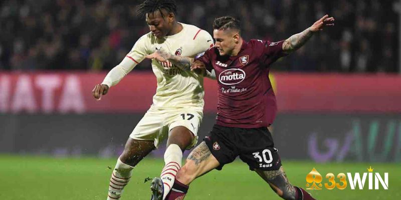 Qh88 phân tích phong độ thi đấu của AC Milan vs Salernitana